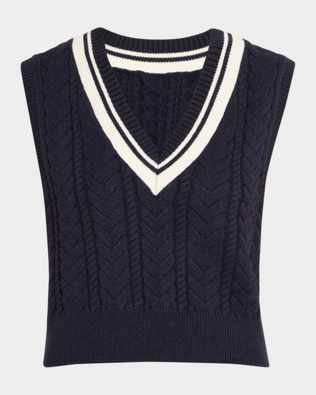 The Cable Knit Vest
